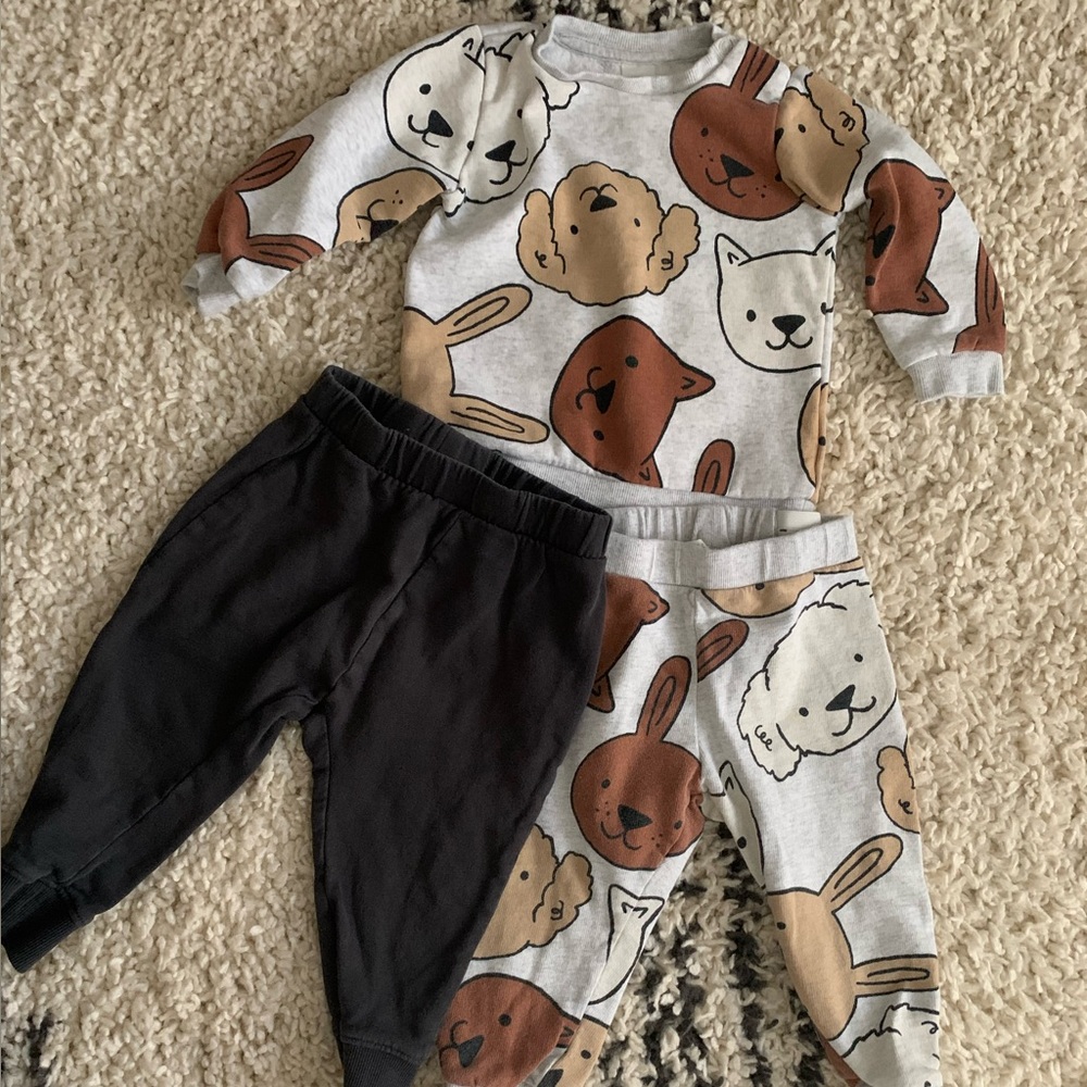 H&M 3 pack unisex mix & match